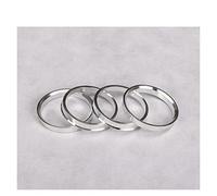 FANMEI THua Store 4pcs Car Aluminio Hub Anillos HUB CENTRICO Rueda CENTRICO Rueda DE Rueda BORE 72.6-56.1 73.1-56.1 73.3-56.1 74.1-56.1 75.1-56.1 67.1-63.4 72.1-67.1mm (Color : 73.3-56.1mm)