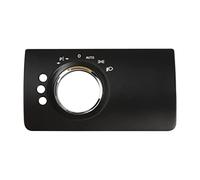 FANMEI THua Store Compatible con Mercedes-Benz Ml GL Clase W164 X164 07-11 Cubierta De Reparación De La Cubierta del Interruptor De Luz Antiniebla De Los Faros Delanteros (Color : Black 3 Holes)