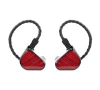 Fanmusic TRUTHEAR x Crinacle ZeroRed Dual Dynamic Drivers Auriculares Dentro de oído 0 78 Cable de 2 Pines Talla única Rojo