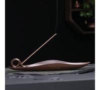 FANNAS 1 Piezas Porta-Inciensos Soporte de Varilla de Incienso de Cerámica Soporte de Incienso Varilla Incienso Porta Quemadores,Adecuado para Yoga, SPA, Decoración del Hogar（#1）