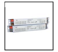 FANNIXI balasto electrónico 2 uds 220-240V AC 1x14W/1x28W/2x14W/2x28W balastro electrónico T5 de Amplio Voltaje balastos de lámpara Fluorescente(T5 2x28W)