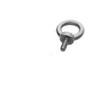 FANNIXI Pernos y Tuercas de Anillo DIN580 cáncamo de Acero Inoxidable 304, Tornillos de cáncamo de elevación Anillo con Orificio, cáncamo M3-M16 (Size : M4 (5Pcs))