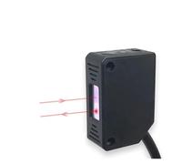 FANNIXI Sensores fotoeléctricos Sensor Cuadrado de 35 cm Ajustable, NPN, PNP, Lente de Espejo, fotocélula óptica difusa, interruptores de proximidad E3Z-Las(E3Z-LAS-D35,NPN NO NC)