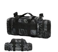 Fanny Bag - Cámara de almacenamiento con correa ajustable con correa múltiple para el hombro, resistente al tiempo de nailon + hebilla de alta resistencia, resistente a la tensión | High Performance