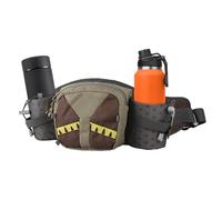 Fanny Pack - Bolsa de Cintura Impermeable | Paquete de Cintura con Soporte de Botella de Agua | Paquetes de Cintura de hidratación del cinturón de Carrera | Accesorios al Aire Libre multifuncionales