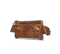Fanny Pack Genuine Leather Belt Bag for Women or Men