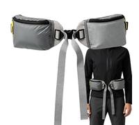 Fanny Pack - Lightweight Waterproof Running Belt | Outdoor Pouch | 0.5L Compartments, Adjustable Waistband, Hands-Free Design, For Hiking, Cycling, Travel, Gym & Sports Essentials Carry