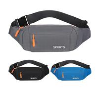 Fanny Pack Running - Cinturón De Jogging Impermeable, Bolsa De Cadera Ligera | Bolsa De Cintura De Sendero A Prueba De Sudor, Soporte De Teléfono Deportivo Sin Para Forma Exterior, Entrena, Negro