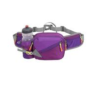 Fanny Pack with Water Bottle Holder - Adjustable Running Waist Belt, Multi Pocket Hydration Packs, Compact Outdoor Sports Storage Bag | Durable For Women Men Hikers Campers Fishermen Bikers Travelers