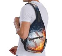 Fanny Packs Bolsa De Pecho, Carteras Riñonera | Bolso bandolera en el pecho para viajar | Paquete de pecho manos libres con diseño de impresión, bolsa de riñonera para viajes de entrenamiento de festi