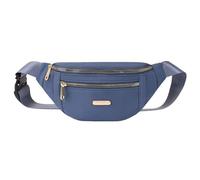 Fanny Packs for Mujeres Hombres cinturón Bolsa Cintura Ligero Crossbody Bolsas vago for Correr Senderismo Viajes Entrenamiento(Blue)