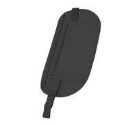 Fannys - Riñonera impermeable para mujeres y hombres, ligera, fina, con correas ajustables, para viajes, senderismo, caminar, resistente al agua, para mujeres y hombres, Black, Mass Beauty