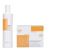 Fanola Champú Nourishing Renovation 350 ml + Loción sin aclarado 12 ampollas