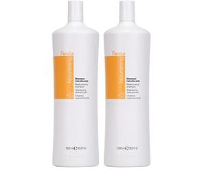 Fanola Nourishing Shampoo 1000 ml (Paquete de 2)