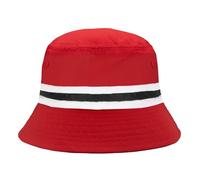 fanoriginals - Sombrero de tipo pescador - Con los colores oficiales del Manchester United - Rojo/blanco/negro - L/XL