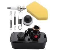FanPaYY Carburador y depósito para Briggs and Stratton, con bujía, resorte, filtro de aire, cebador 795469 794147 498809 795477 494406