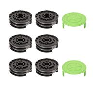 FanPaYY Desbrozadora doble bobina de hilo 29187 para cortabordes Greenworks 40 V G40LT G40LTK2x G40LTK2 2101507UA 2101507UC 2101507, bobina de hilo de longitud 8,3 m, diámetro de rosca 1,65 mm, 6
