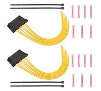 FanPaYY Juego de reparación de mazo de cables de luz trasera, 2 unidades, 7 pines, compatible con Mercedes Clase C W203 W204 S204 C204 Clase E W211 A2115450328