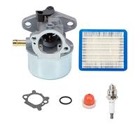 FanPaYY Kit de carburador 799868 con Bombilla de imprimación y Filtro de Aire para Motores Briggs & Stratton 4-7HP cortacésped 498170 497586 497314