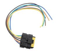 FanPaYY Kit de reparación de haz de luz trasera, 28 cm conector hembra de haz de 6 pines compatible con Clio MK3