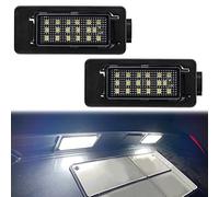 FanPaYY Luz de matrícula para Ni-ssan Serena Altima Dacia Duster 2018-, lámpara de matrícula Plug & Play, 2 Piezas Número Placa Luces