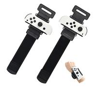 FANPL Correas de muñeca mejoradas compatibles con Just Dance 2025/2024/2023/2022, cómoda correa elástica ajustable para Nintendo Switch y controlador OLED Joy-Con, apto para adultos y niños, paquete