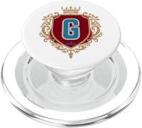 Fans de Medallion G Blue Letters Genovia PopSockets PopGrip para MagSafe