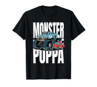 Fans de Monster Truck Poppa Family Matching Monster Truck Camiseta