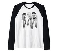 Fans del Heavy Metal Volando V a Finales de la década de 1970 por Virginia Turbett Camiseta Manga Raglan