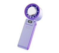 Fans, Handheld Fan, 6,69 x 2,36 x 1,97 pulgadas, 100 velocidades, pantalla LED, plegable compacto Cooling Device, ideal para Hot Weather, Beach, and to Keep Cool