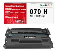 FANSHENG 070H CRG-070H Cartucho de Tóner Compatible para Canon i-SENSYS LBP122 LBP122dw LBP243 LBP243dw LBP246 LBP246dw MF461 MF461dw MF462 MF462dw MF463 MF463dw Impresora 10200 Páginas (1 Negro)