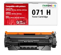 FANSHENG 071H CRG-071H 071 Cartucho de Toner Compatible para Canon i-SENSYS LBP120 LBP120dw LBP121 LBP121dw LBP122 LBP122dw MF272 MF272dw MF273 MF273dw MF275 MF275dw Impresora 2500 Páginas (1 Negro)