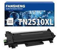 FANSHENG TN-2510XL TN2510XL Cartucho de tóner Compatible con Brother TN2510XL para DCP L2620DW L2627DW L2660DW L2665DW, HL L2400DW L2445DW, MFC L2800DW L2827DW L2835DW Impresora 3000 Páginas (1 Negro)