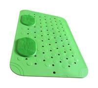FANSHINUO 3. Alfombrilla de baño con textura de masaje, apta para niños y ancianos, diseño antideslizante y fácil de TPE, con ventosas