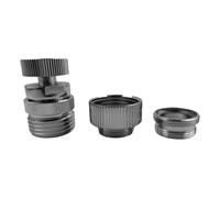 FANSHINUO Adaptador de grifo de fregadero a manguera de jardín, cocina con aireador para baño y baño