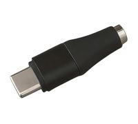 FANSHINUO Adaptador de sonido USB C de metal a 3,5 mm, tecnología de chip inteligente para transmisión de sonido sin comprimir en dispositivos móviles, adaptador de auriculares