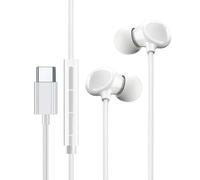 FANSHINUO Auriculares de ajuste cómodo con diseño de cerámica de alambre de cobre en la oreja que garantiza una larga duración y cómodos auriculares para juegos