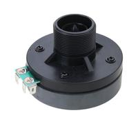 FANSHINUO Bocina de sonido de agudos de 80 mm, controlador de alta frecuencia, 50 W, 4 ohmios, 25,5 mm, núcleo potente para escenario y eventos de baile, conductor roscado