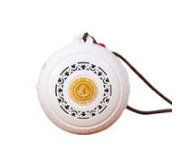FANSHINUO Chanting Machine - Caja de música con altavoces en miniatura para el templo del hogar o al aire libre con máquina de canto colgante de sonido transparente