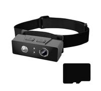 FANSHINUO Durabilidad para faros delanteros de 1080p con control de gestos, luz para faros deportivos, tarjeta de memoria para sensores CMOS de uso extendido