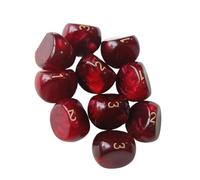 FANSHINUO Esenciales de viaje ligeros multiusos de 3 lados para enseñanza de probabilidad y juegos de mesa, dados educativos coloridos