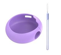 FANSHINUO Funda ergonómica de silicona para consola de juegos de mascotas Paradise, carcasa a prueba de golpes con correa desmontable para el cuello (114 cartas), funda de silicona transpirable