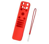 FANSHINUO Funda protectora de silicona para mandos a distancia MR25GA que mejora la resistencia a las caídas, fácil de operar, cordón antipérdida, a prueba de golpes, funda para control remoto