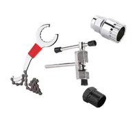 FANSHINUO Herramienta de extracción de volante de bicicleta de carretera, disyuntor de cadena, multiherramienta, bicicletas, manivelas, extractores, extractores, mantenimiento, bicicletas de carretera