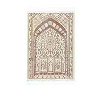 FANSHINUO Manta de oración musulmana de 70 x 110 cm, alfombra portátil suave y gruesa para musulmanes, ideal como regalo de Ramadán, alfombras portátiles