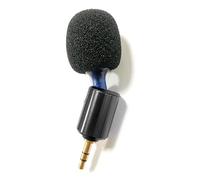 FANSHINUO Micrófono direccional flexible para creadores de video, conecta y reproduce micrófono de cámara en miniatura con cancelación de ruido de 3,5 mm