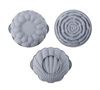 FANSHINUO Molde cilíndrico de silicona de grado alimenticio para tartas de chocolate, postres, reuniones familiares