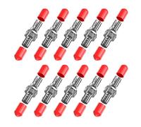 FANSHINUO Núcleos de cerámica adaptadores de fibra óptica hembra a hembra para conectores para ópticas, redes, adaptadores ABS