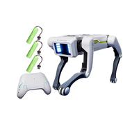 FANSHINUO Perro robótico inteligente con aprendizaje adaptativo de apretón de manos para compañerismo emocional en tecnología de inteligencia artificial emocional de entretenimiento