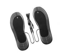 FANSHINUO Plantillas eléctricas para zapatos con alimentación USB, calentador de zapatos para calor completo del pie, invierno, clima frío, actividades al aire libre
